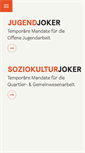 Mobile Screenshot of jugendjoker.ch